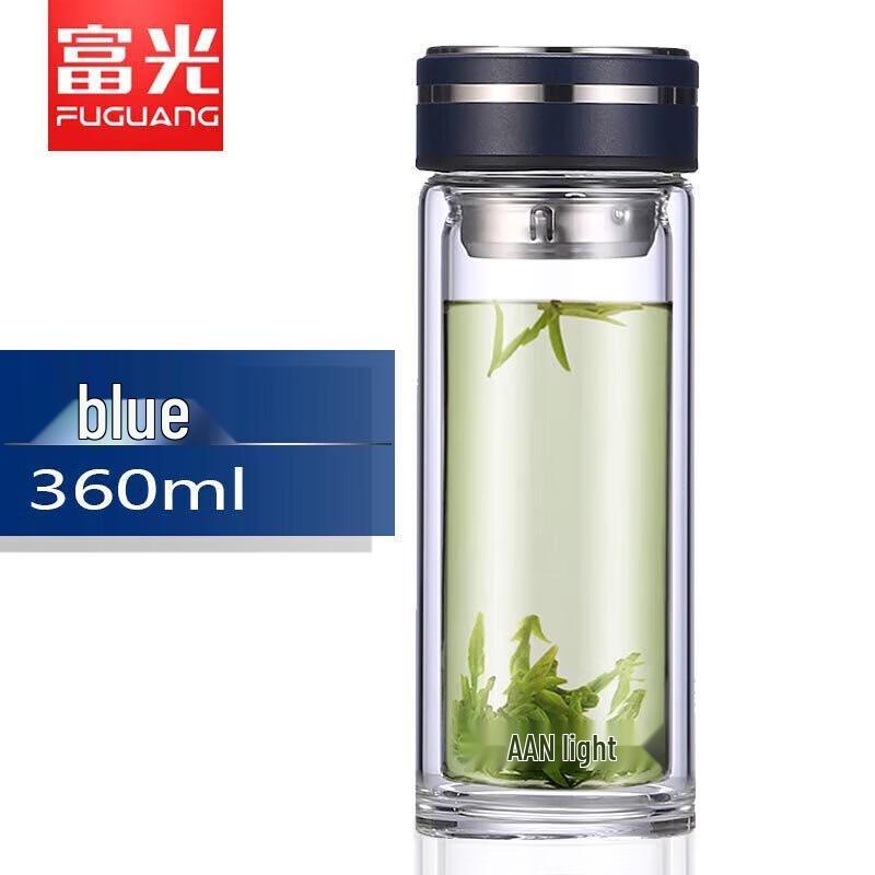 FUGUANG Jianpai Zhixiang Double-Layer Glass Cup