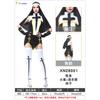 Halloween Cosplay Costume Adult Priest Outfit Virgin Mary Church Role Play Long Sleeve Top