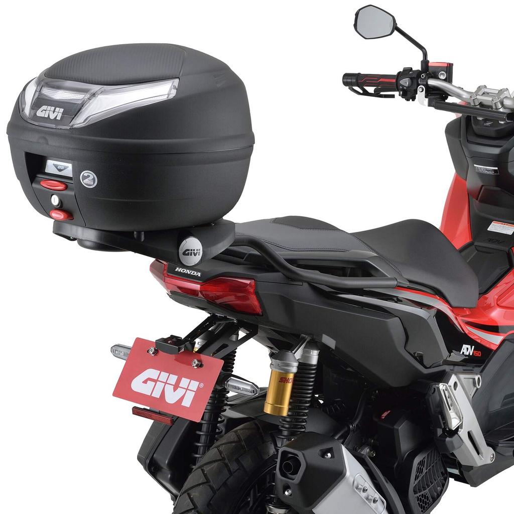 GIVI Monolock Motorcycle Rear Box, 26L, E260NX, Smoke Lens, 17449