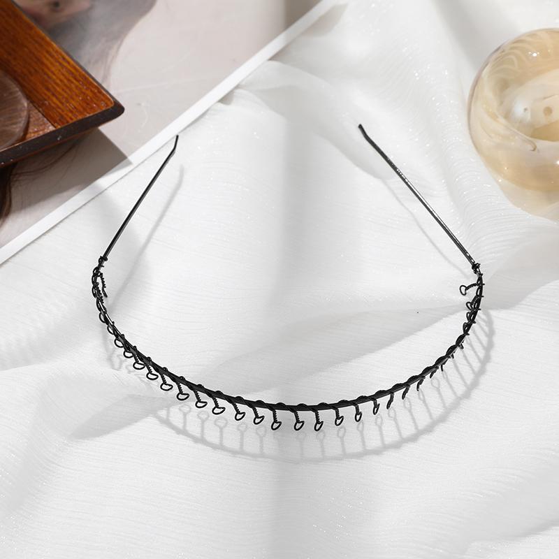 AISHG Non-slip Wash Wave Hair Bands for Women Invisible Movement Tide Simple Back Headwear Korean Hairband Girl Hair Accessories