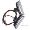 2Pcs Door Warning Welcome Courtesy Light LED Lamp Decorative Lamp for Golf 5 6 7 Mk5 Mk6 Mk7