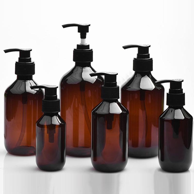 100/200/300/400/500ml baie duș dozator pompă sticlă șampon balsam gel de duș reîncărcabilă sticlă baie accesorii