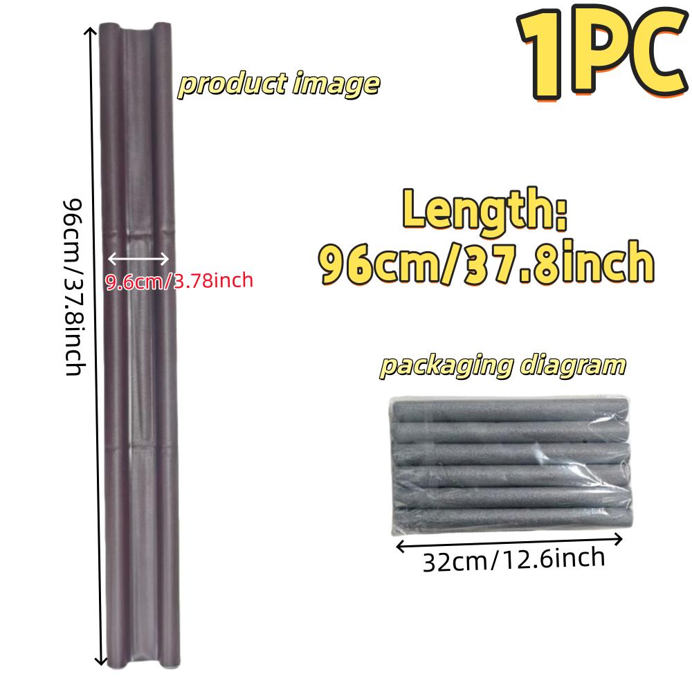 1PC 96cm/37.8inch Under Door Draft Stopper Door Bottom Seal Strip Weather Strip Thicker Anti-Cold Gap Blocker Sealing Weather