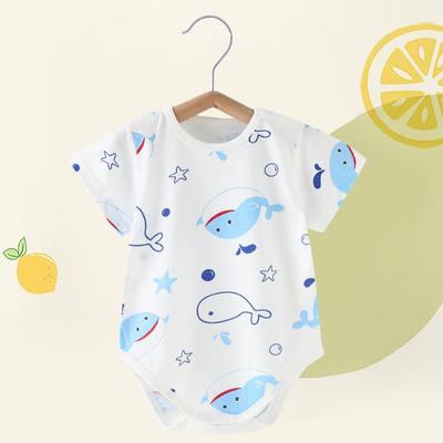 Mono Triangular de Algodón de Verano Para Niños y Niñas Bebés (Mono de bebé/Traje para gatear)
