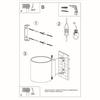 Orbis 1 Grey Wall Lamp