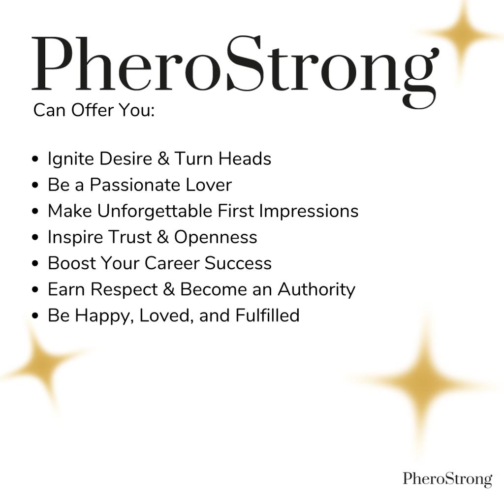 PheroStrong Eksklusiv for Kvinner Massasjeolje - Opphiss Menn med Feromoner - 100ml