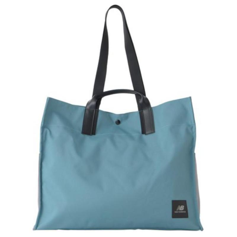 New Balance Nylon Tote Bag, Shopping Bag, Shoulder Bag, Handbag Large Size Unisex Light Indigo New Balance LAB45618NUS