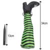 Halloween Lawn Outdoor Garden Decoration Props Evil Witch Legs Inverted Evil Witch Feet Boots Stakes Courtyard