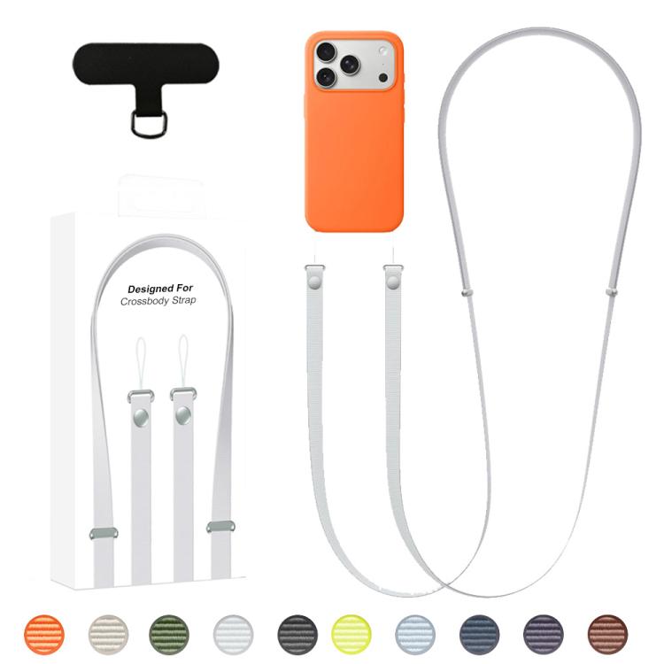 Nylon Magnetic Adjustable Crossbody Strap Phone Anti-Theft Lanyard for iPhone 17 Series