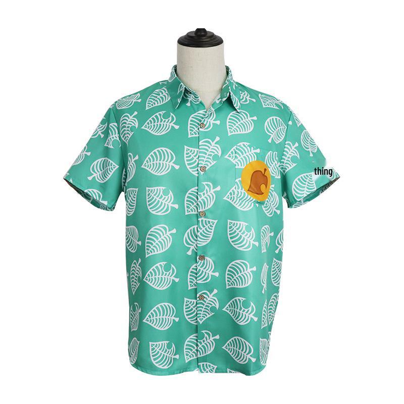 Tom Nook Leaf Shirt - Animal Crossing Cosplay Apparel 150