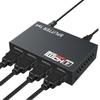 1x4 HDMI Splitter 1 Input to 4 Output HDMI Video Monitor Splitter Support 3D and Full HD 1080P Resolution