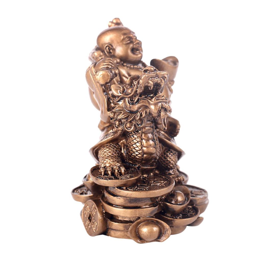 Buddha Statue Chinese Style Decors for Office Temple Crafts