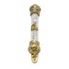 Delicata Decorazione Porta d'Ingresso Mezuzah Bobina Ebraica Metallo Mezuzah Casa Donna