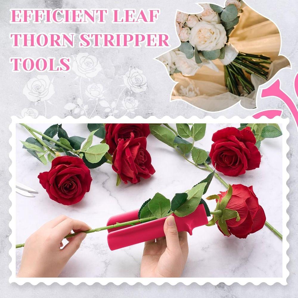 Plant Stripping Tool Rose Stripper Stem Cleaner Thorn Remover Leaves Removal Garden Supplies