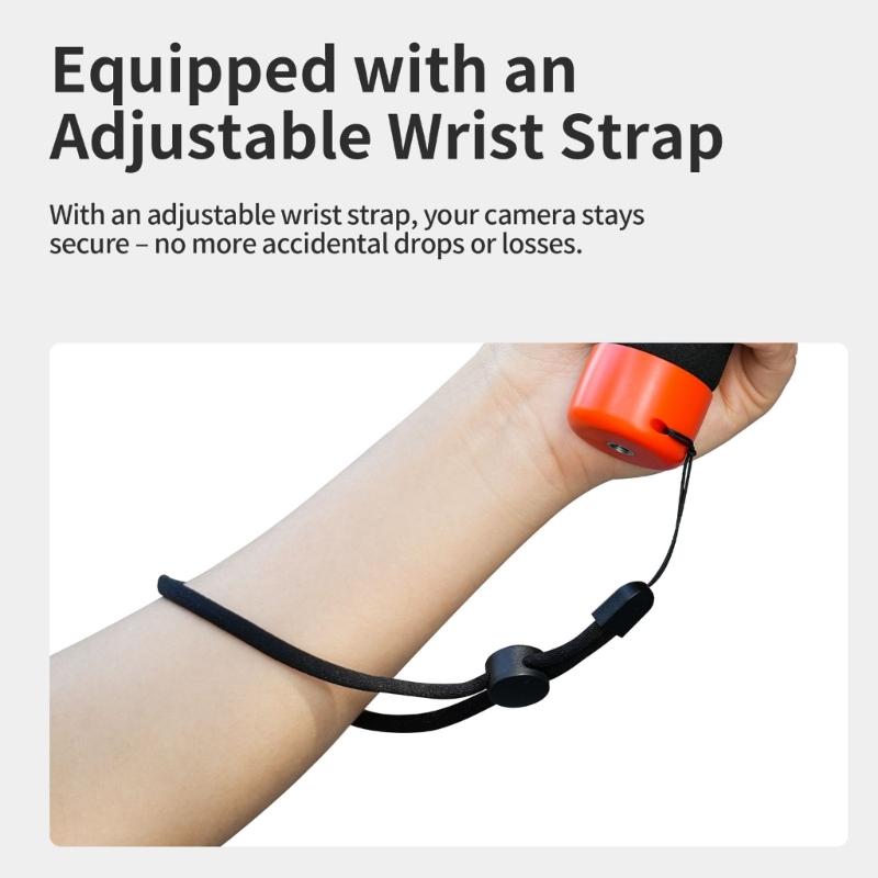 Waterproof AntiSink Camera Handle High Buoyancy Support For Underwater Photography With NonSlip Texture