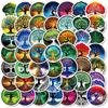 50 Sheets Of Tree Of Life Hand Account Literary Stickers Creative Totem Pattern Retro Mobile Phone Case Water Cup Computer Decorative Stickers