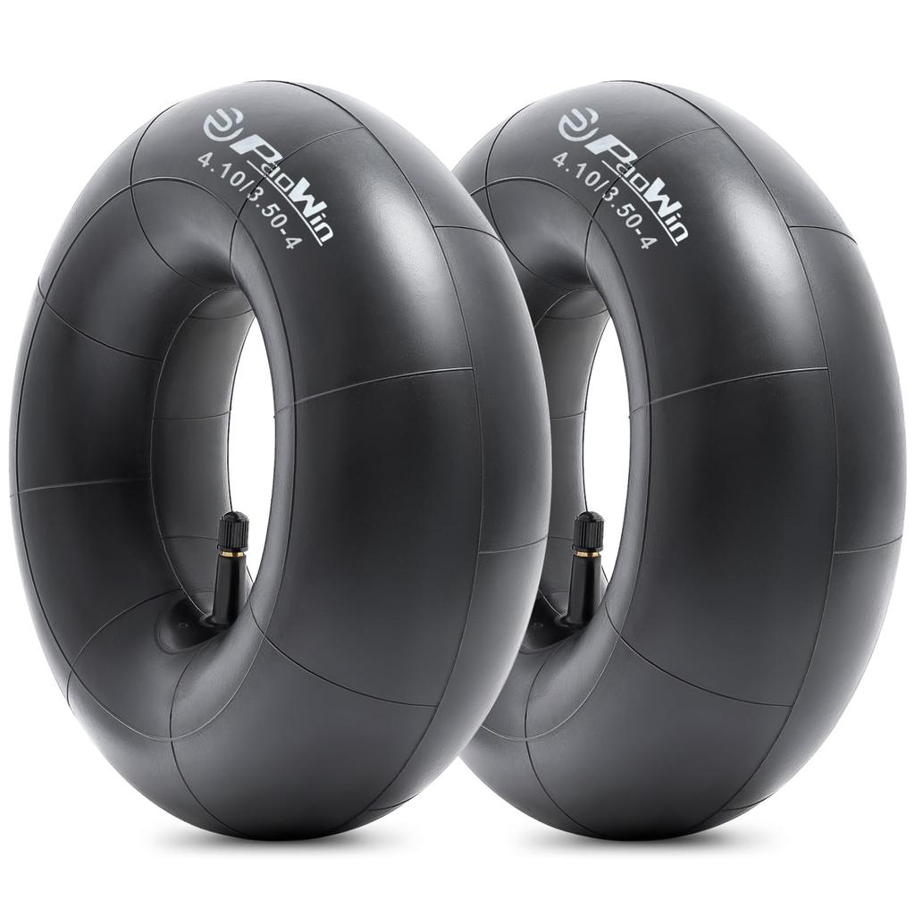 PaoWin Dekk TR13 Gressklipper Gressklipper Håndvogn Trillebår 2-pakning, 4.10-4 Slange, 3.50-4 Slange, 4.10/3.50-4 Slange, Ventil, 4.10-4 Slange, 3.50-4 Slange,