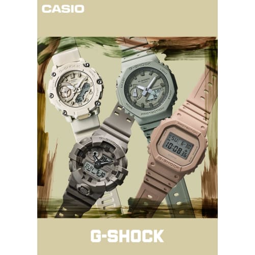Casio Watch G-Shock [] Natural color series DW-5600NC-5JF Men's Brown