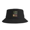 Unisex I May Be Old But I Got To See All The Cool Bands Bucket Hat  Foldable Fisherman Hats Summer Korean Fishing Caps Outdoor