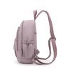 Mochila Pequena Estilo Universitário Mochila de Nylon Feminina Bolsa de Peito Multifuncional