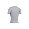 Men's Under Armour RUSH HeatGear Short Sleeve Gray 1353449-011