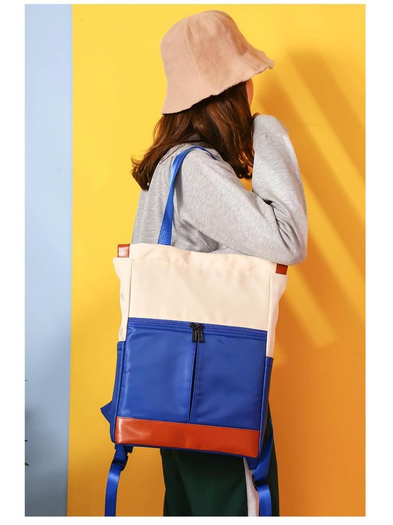 Carefully Selected Women's Laptop Backpack: Versatile Travel, Student, Shoulder, and Crossbody Bag