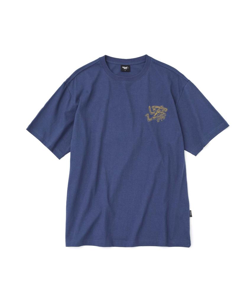 WMC Stone Logo T-Shirt_Navy