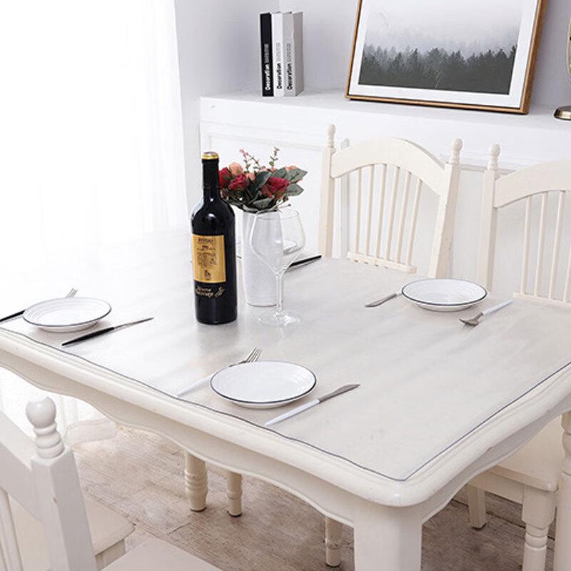 Clear PVC Table Protector Mat