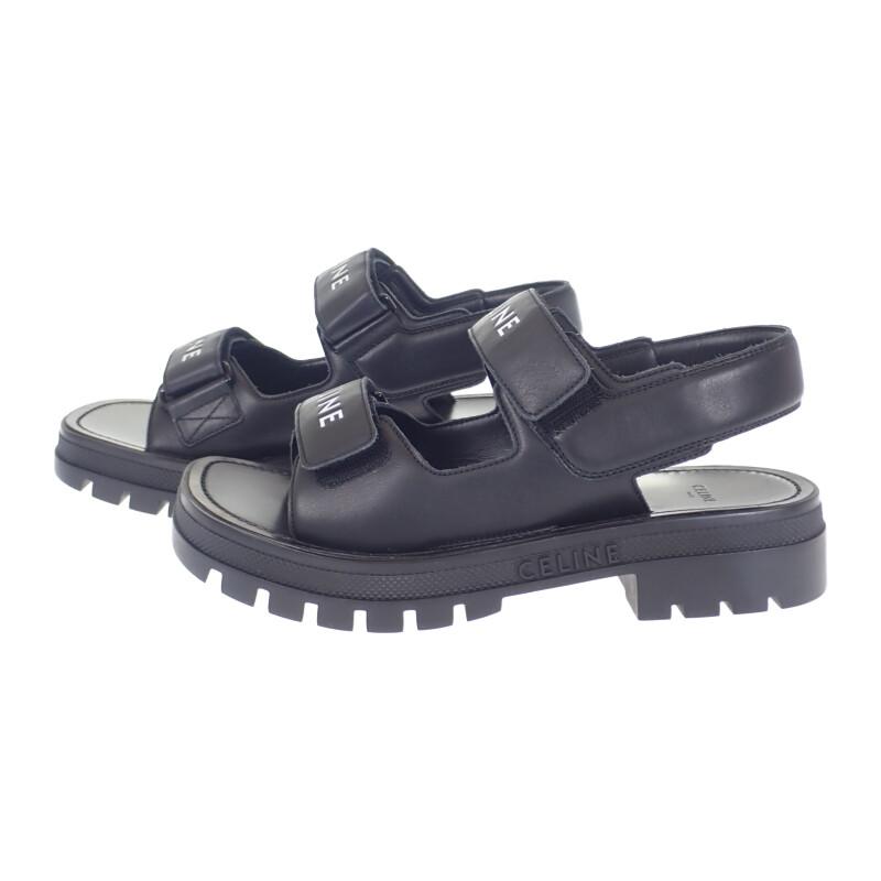 CELINE  345663338C.38NO Sandals Black Women
