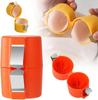 1Pcs New Egg Topper Shell Cutter Beater Raw Egg Cracker Separator Filter Egg Opener Yellow/Orange/Rose Red Kitchen Baking Tools
