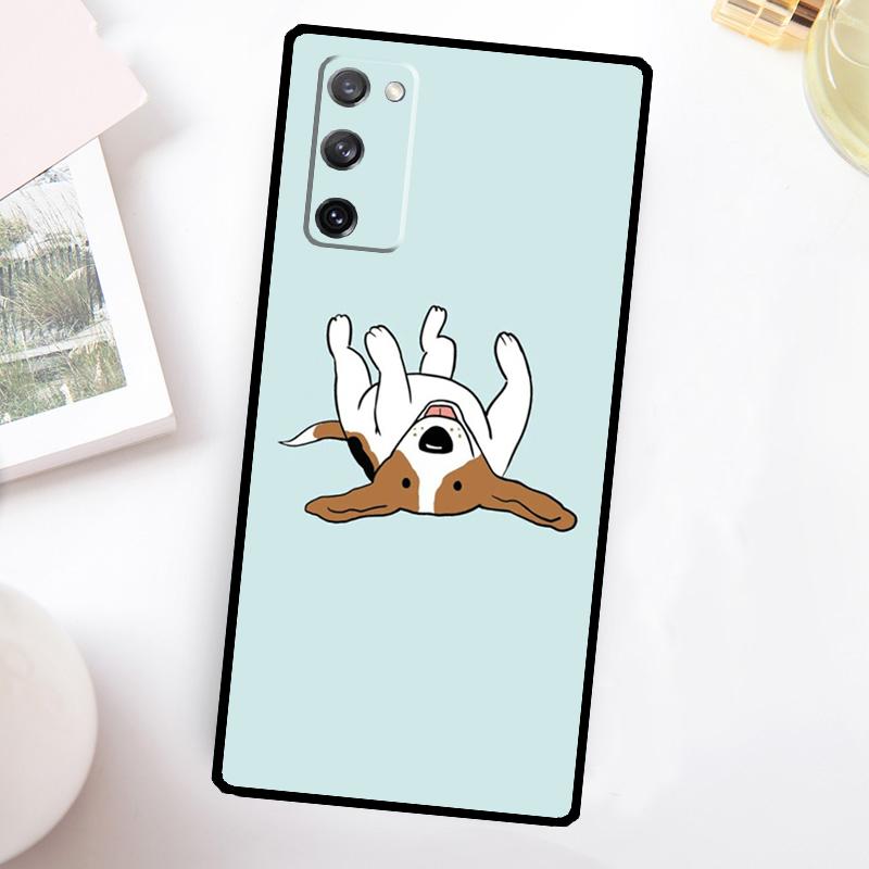 Beagle Puppy Dog Case For Samsung Galaxy S22 S23 S24 Ultra Plus Note 10 20 S8 S9 S10 S20 FE S21 FE Cover