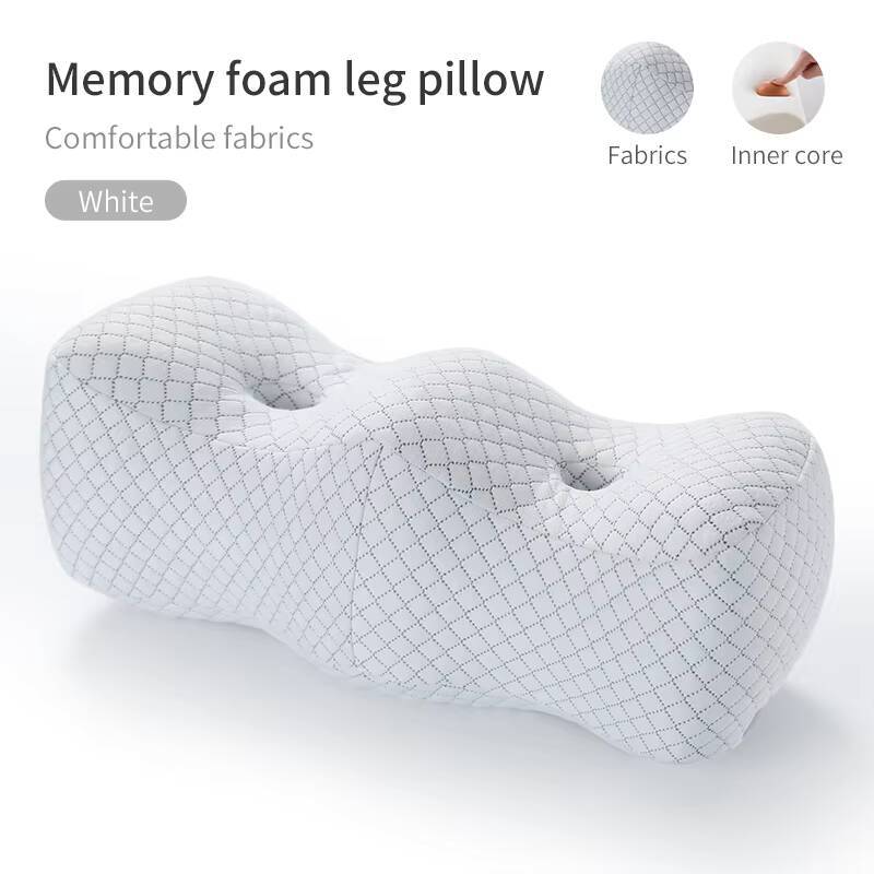 Wave Shape Knee Leg Support Elevation Memory Foam Foot Rest Pillow Leg Foot Raiser Pillow Support Cushion Massage Support Body