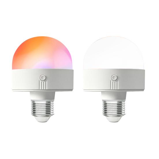 Magnetic LED Bulb with Remote Type-C Rechargeable Warm Light for Mood Lighting Timer & Dimmable Light Bulb for Parties Home Decor