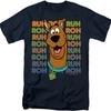 Popfunk Scooby Doo! Ruh-Roh Repeat Unisex Adult T Shirt