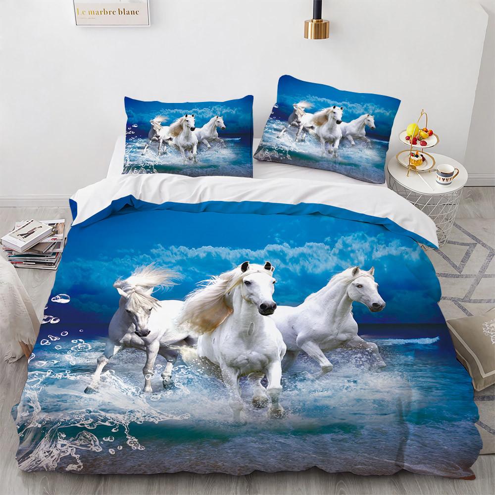 High-quality Bedding Set Dropshipping 3D Print Animals, Wolf, Dogs Bed Cover Set Home Textile Bed Linens Set 100% Polyester New