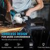 125mm Brushless Angle Grinder Cordless Polishing And Grinding Machine Portable Cutting Power Tool