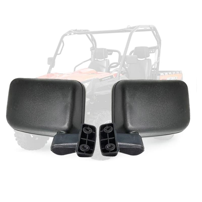 For HISUN 500 UTV Spare Parts Accessories Parts Left And Right Rear View Mirror Set 7030-260110 7030-260120, 2PCS-A87Q
