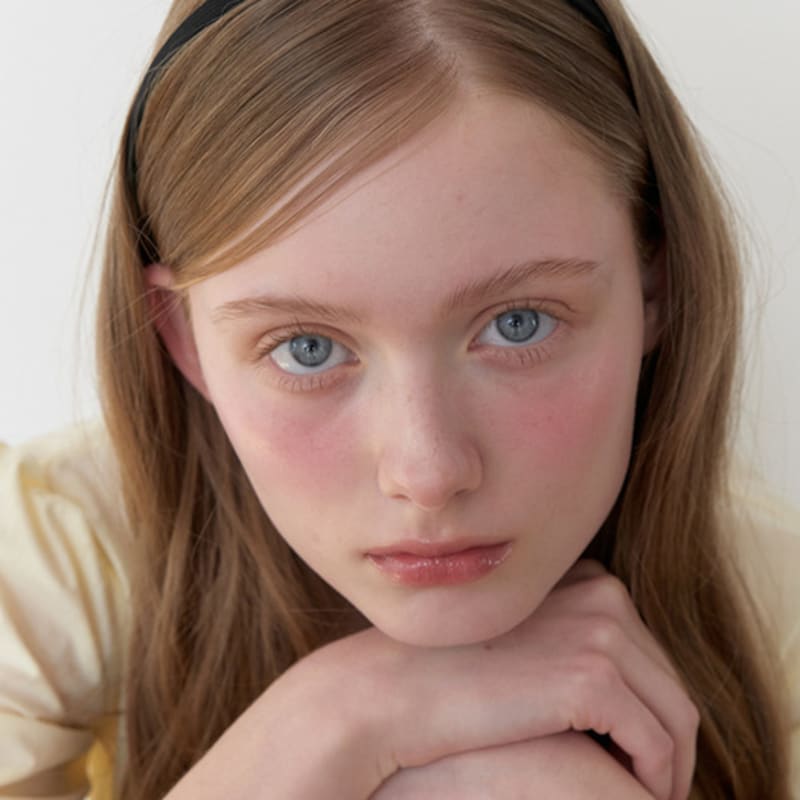 

KINDABABY essential ribbon line head band - black black