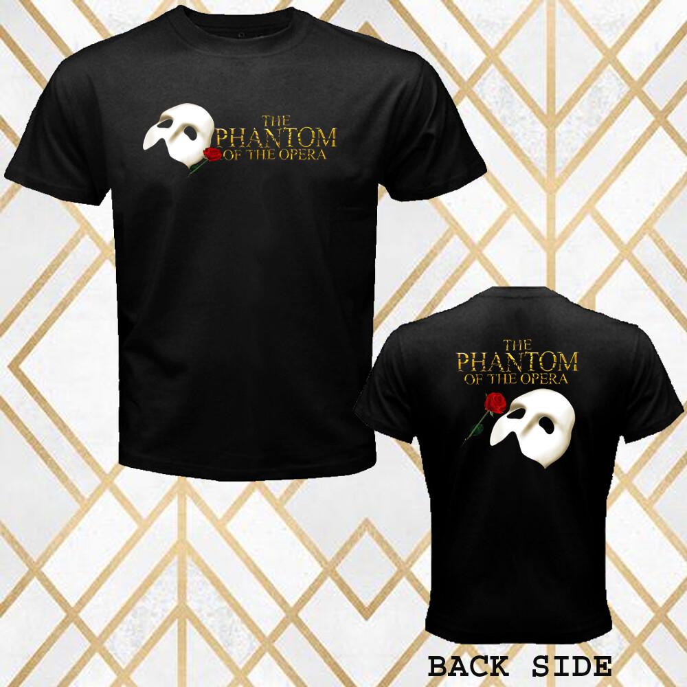 Phantom of The Opera Broadway Musical Men s Black Size S 3XL M