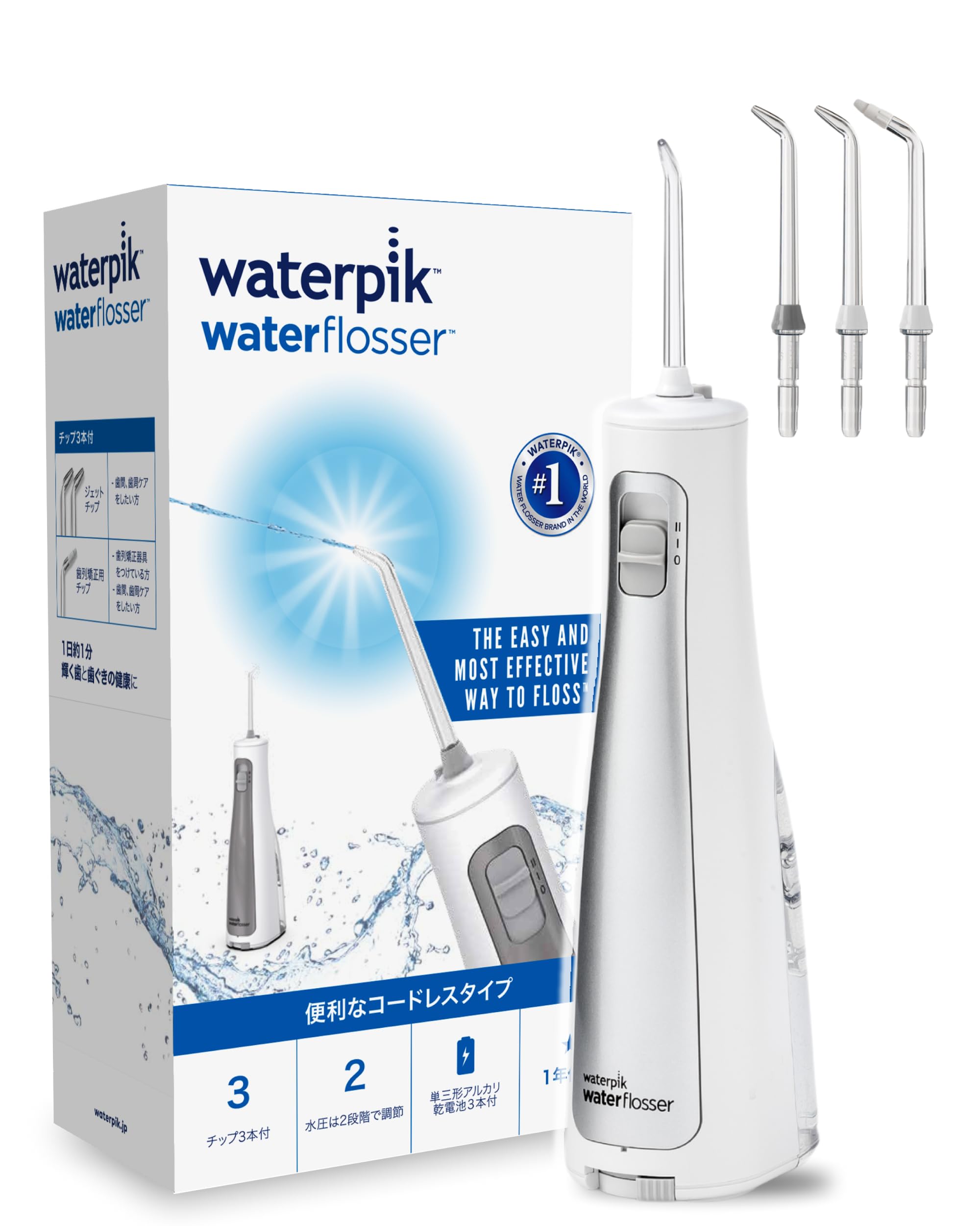 

Ирригатор Waterpik WF-03 белый
