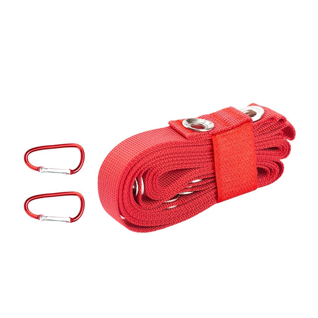 Tent Awning Extension Belt Draw Rope Hang Cord Tent Accessories Tree Strap Clothesline for Dinnerware Camping Lamp Hiking BBQ