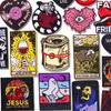 Punk Series Embroidered Sew Patch Jackets Backpack Jeans Embroidery Diy Iron On Patches For Clothing Personalized Letter Badges