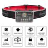 Portable Induction Headlamp 9Lighting Modes USB Rechargeable Head Lamp With Built-in 1000mah Battery Outdoor Night Fishing Lamp