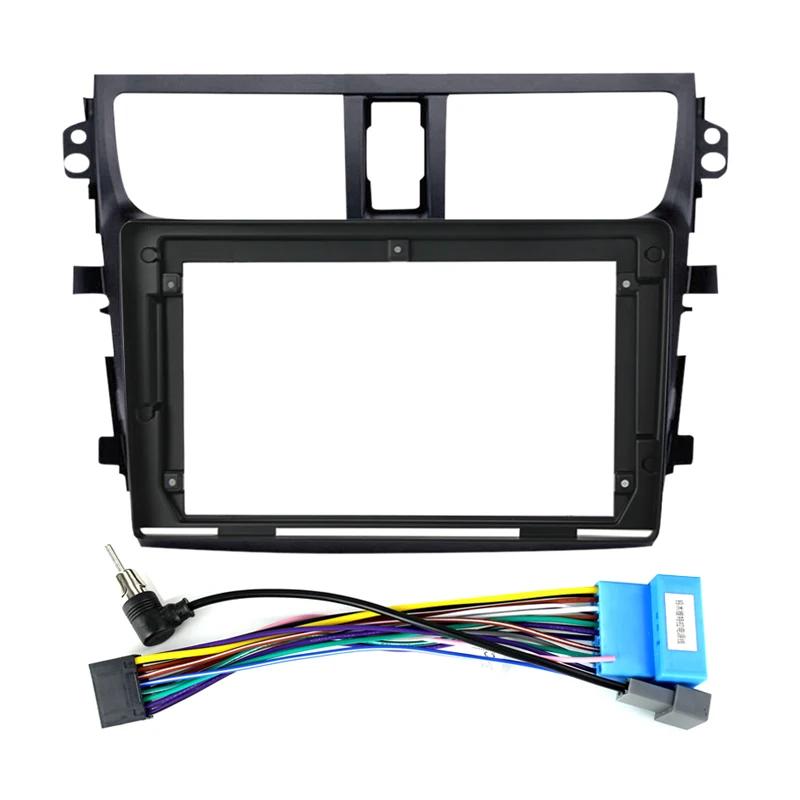 Android Radio Fascias Adapter for Suzuki Celerio 2015-2018 2din Stereo Panel Dash Installation Refitting Trim Frame Cable Canbus