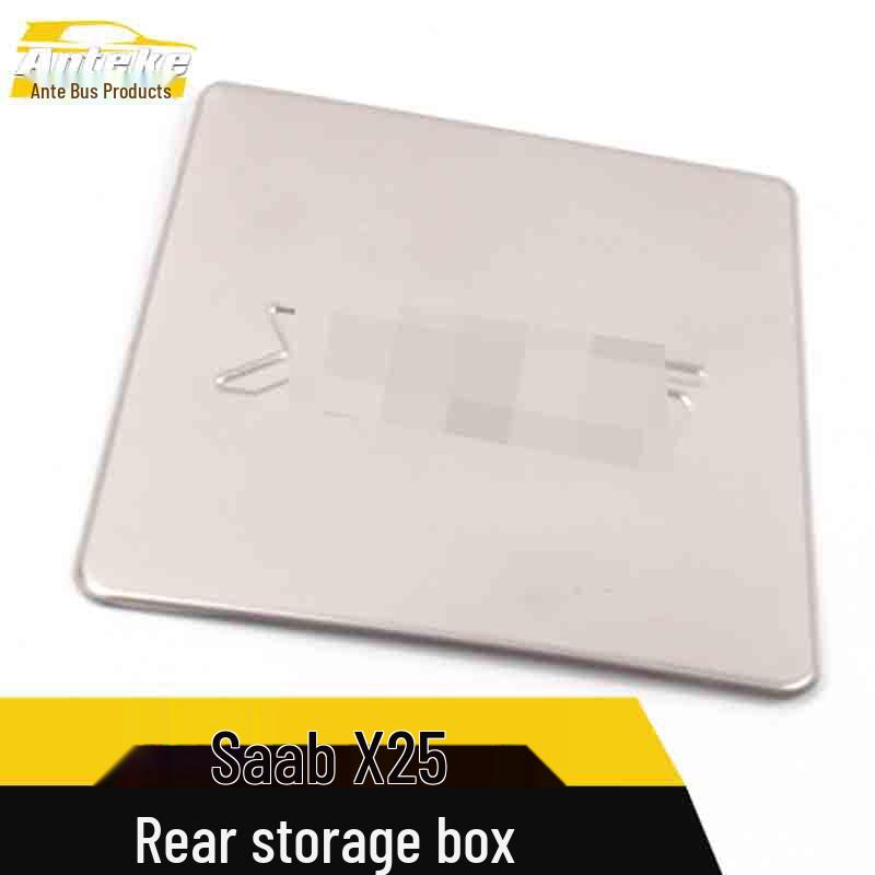BAIC X25 Rear Seat and Armrest Storage Box Stainless Steel Panel