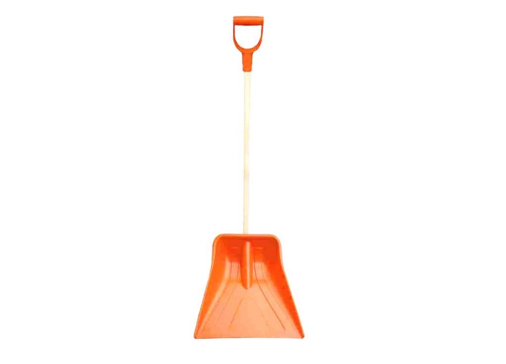 Farm grain shovel with a wooden handle without a slat / TEGER (pack of 15)