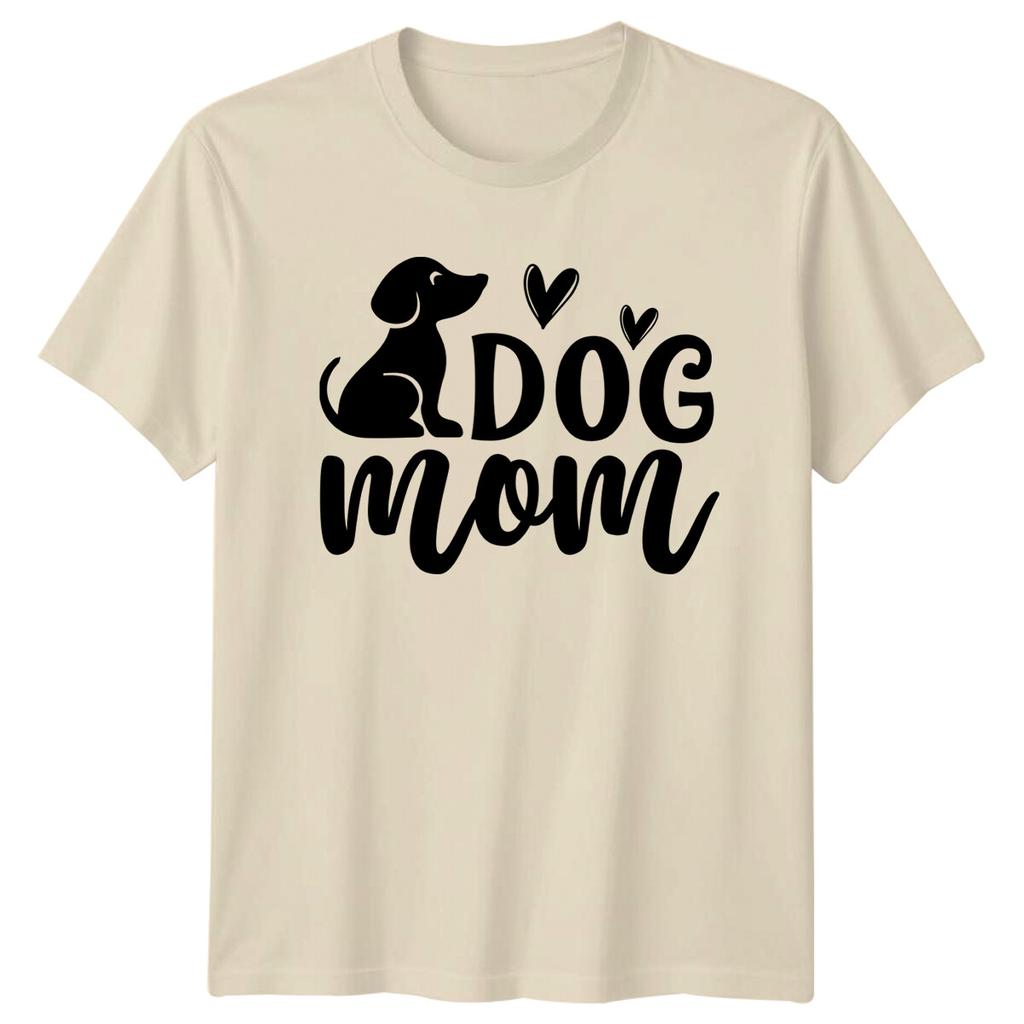 Dog Mom Love Heart TShirt Funny Dog Owner Tee