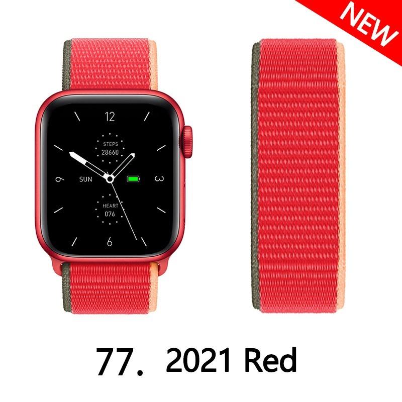 Pasek Nylonowy z Pętelką Do Pasków Apple Watch 44mm 40mm 49mm 41mm 45mm 46mm paski Bransoleta iWatch Seria 7 6 5 se 8 9 ultra 2 3 10 11