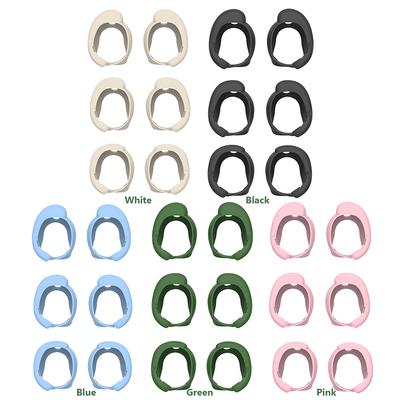 3 Pairs Silicone Ear Tips Covers Ear Bud Tips Anti Slip Soft Ear Tips Anti Scratch for Bose QuietComfort Earbuds II