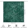 Modern Green Marble Shower Curtain Waterproof Bath Decor For Bathroom Decorations